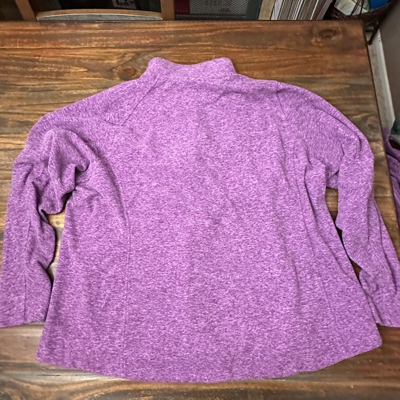 Duluth Trading Co Full Zip Fleece Jacket ZipperPockets Women's 2XL Lilac Purple - Picture 9 of 11